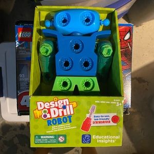 Drill and design robot